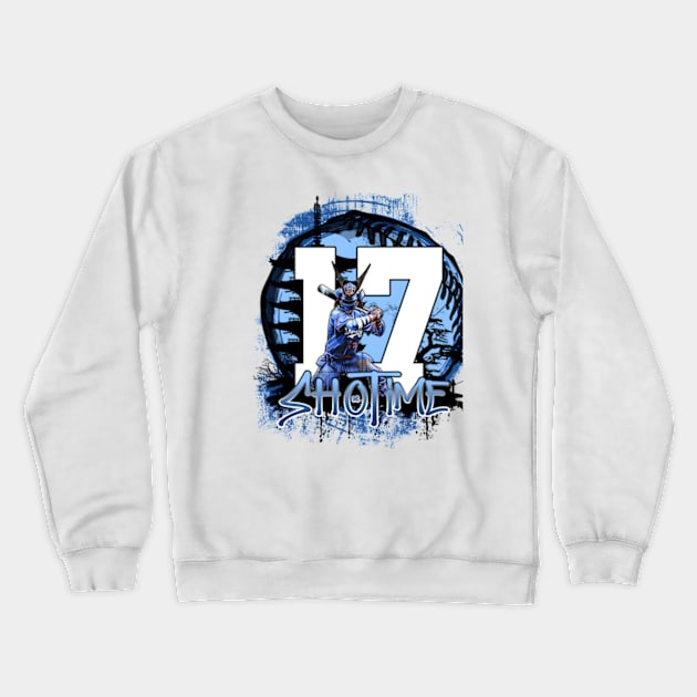 Shohei Ohtani - ShoTime - Los Angeles Dodgers Samurai 02 Crewneck Sweatshirt by hulusinationz